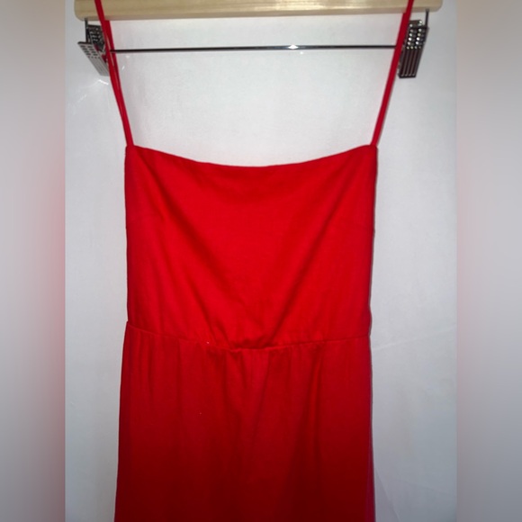 Show Me Your MuMu Julia Maxi Dress - Red Linen - Picture 7 of 13